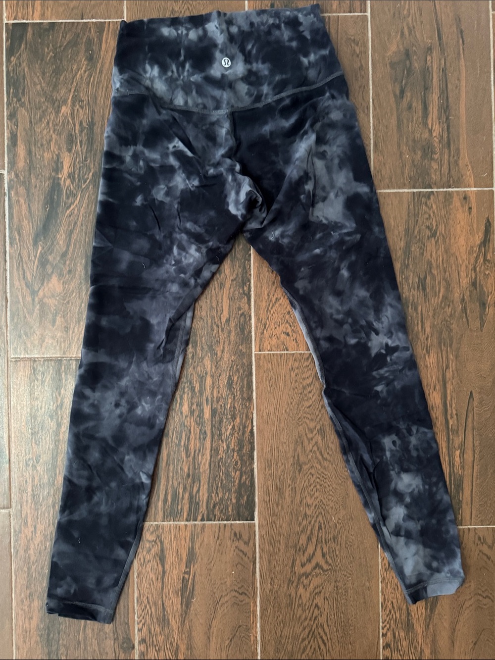 lululemon athletica gray tie dye align full length high rise